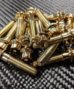12 Point Wheel Bolt (Gold) - 40 count