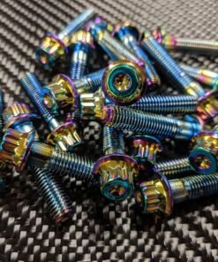 12 Point Wheel Bolt (Light NeoChrome) - 40 count