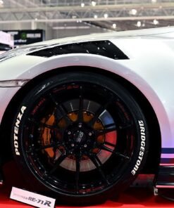 Top Secret Wide Front Fender for EBA R35 Nissan GT-R