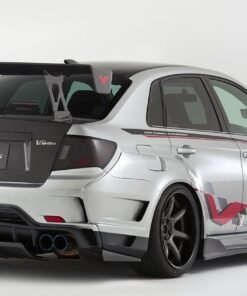 Widebody Ver. 2 Rear Fenders +38mm (9pc) for 2007-14 Subaru WRX Sedan [GVB] VASU-192