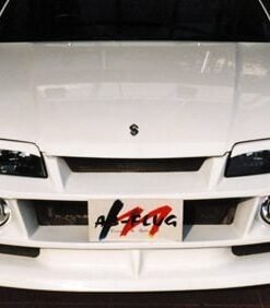 Abflug Front Bumper Spoiler & PIAA695 Fog Lights for 1993-95 Nissan Skyline GT-S [R33] (Early)