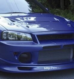Abflug Front Bumper Spoiler Ver. Mure for 1999-04 Nissan Skyline GT-R [R34]