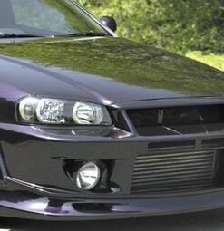 Abflug Front Bumper Spoiler Ver. Mure with PIAA695 Fog Lights for 1999-04 Nissan Skyline GT-R [R34]