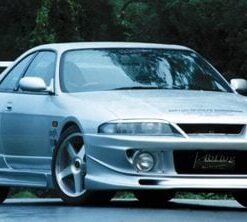 Abflug Front Bumper Spoiler Ver. R & PIAA695 Fog Lights for 1993-98 Nissan Skyline GT-S [R33]