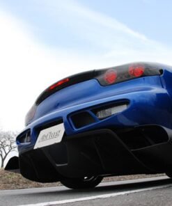 Abflug Rear Bumper Spoiler Ver. CV with Rear Under Diffuser Ver. 430 (CFRP) set for 1993-2002 Mazda RX-7 [FD3S]