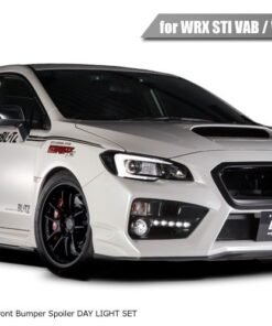 Blitz Power Aero Speed R Concept Front Bumper Spoiler + Daylight LED Set (FRP) for 2015-16 Subaru WRX [VAB]