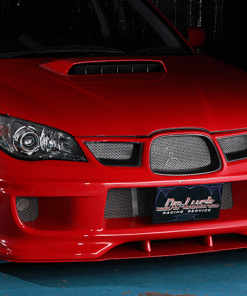 Do Luck Front Bumper Spoiler plus Carbon Grill for 2005-07 Subaru WRX STi [GDB]