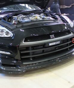 Top Secret G-Effect Front Bumper and Carbon Diffuser Set V2 for 2011-16 Nissan GT-R [R35]