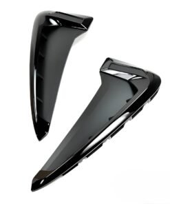 AutoTecknic Glazing Black Replacement Fender Trims for FXX X5 / X5M
