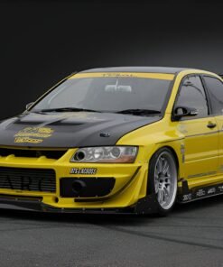 Varis Time Attack Front Wide Fender Kit for CT9A Mitsubishi Lancer Evolution VIII [VAMI-072]