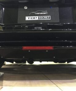 Top Secret Rear Under Bumper Diffuser (Carbon with Clear Coat) for 2009-11 Nissan GT-R (CBA) [R35]