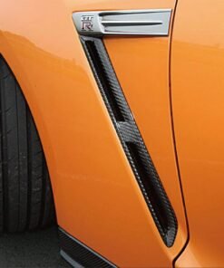 Zele Carbon Fiber Front Fender Vent Set for 2009-19 Nissan GT-R [R35]